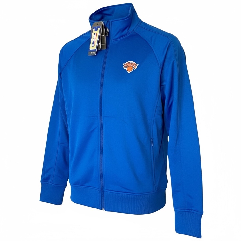 NEW WITH TAGS Level Wear Women’s Full Zip Blue NU KNICKS JACKET SIZE MEDIUM